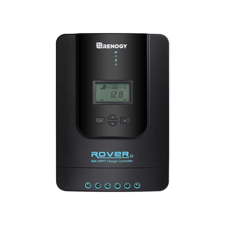 Amazon.com: Renogy Solar Charge Controller Rover 40A 12V24V Auto Parameter DC Input MPPT Charge Controllers for Solar Panels Adjustable LCD for Gel Sealed Flooded Lithium Battery : Patio, Lawn & Garden