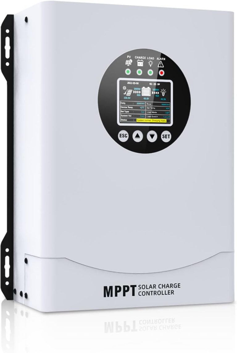 Amazon.com : 120A MPPT Solar Charge Controller, 12V 24V 36V 48V 60V 72V 84V 96V Battery System Auto , Solar Panel Charge Controller Regulator, LCD Display,Max Input PV 230V for FLD,LiFePO4,SLD,Gel,AGM : Patio, Lawn & Garden