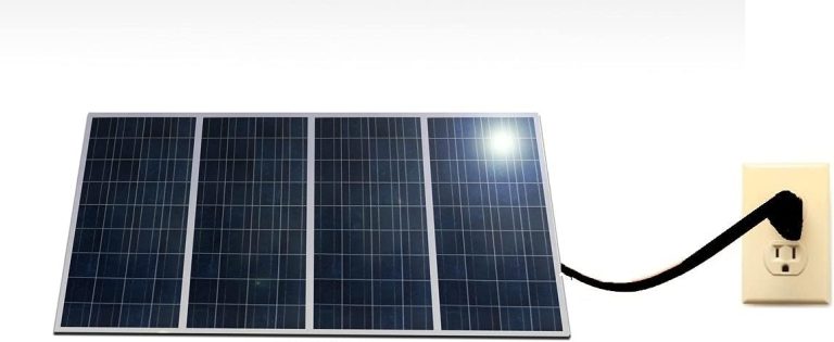 Amazon.com : Plug and Play Solar Panel Power with 800-Watt Solar Panels and 800-Watt Inverter; Simply Plug into Wall : Patio, Lawn & Garden