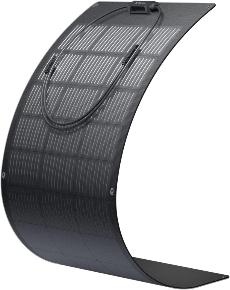 Amazon.com : EF ECOFLOW 100W Flexible Solar Panel with High Efficiency Solar Modules, IP68 Waterproofing, Ideal for Off-Grid Solar Panel Kits, PV Charging, Power Kits & Ecosystem : Patio, Lawn & Garden