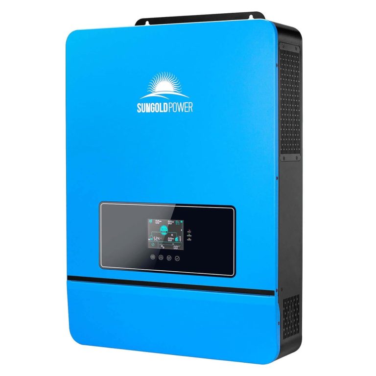 Amazon.com: SUNGOLDPOWER 8000W 48V Solar Inverter,Built-in 2 MPPTs, Max 180A Battery Charging, AC Input/Output 120V/240V(settable), Split Phase Pure Sine Wave Inverter UL1741 SPH8048P(WiFi and BMS COMM) : Patio, Lawn & Garden