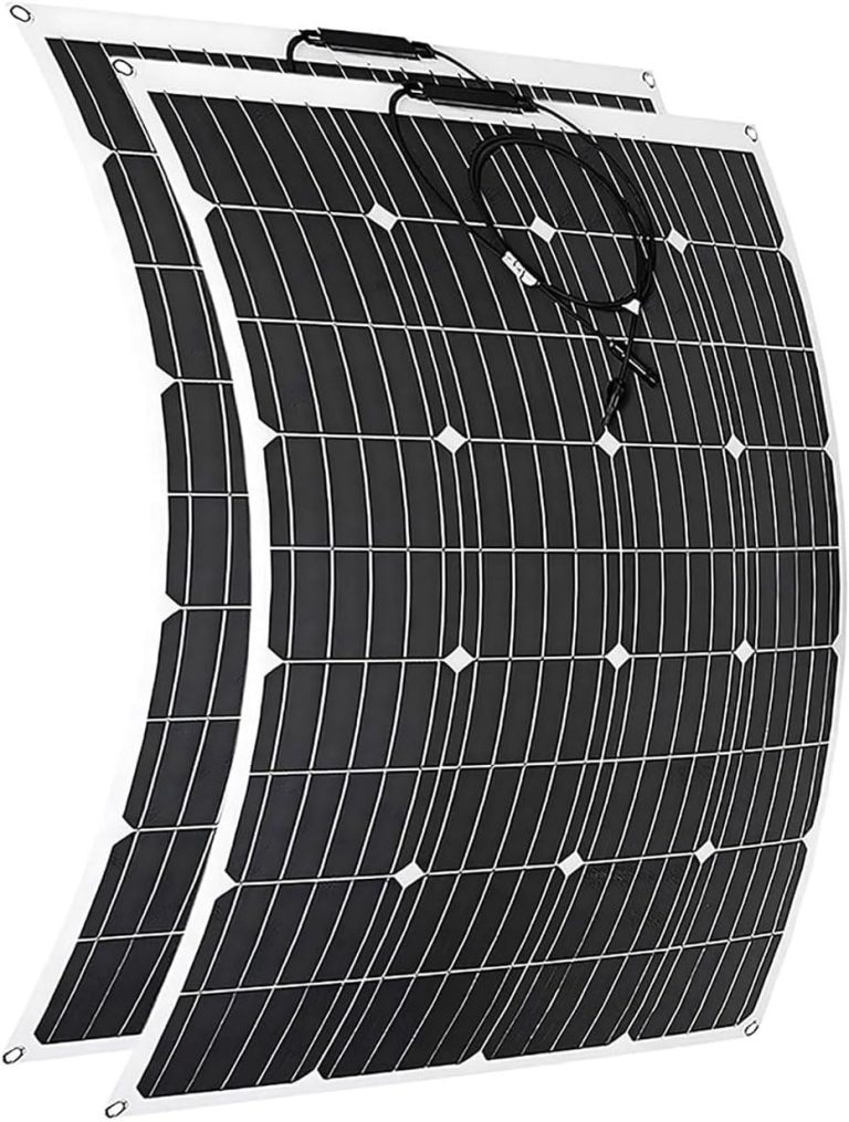 Amazon.com: 1000W Flexible Solar Panel Kit, 2 X 500W 12V-36V Monocrystalline PV Charger with 50A LCD Controller, for RV Boat Trailer Van Camping Off-Grid Battery Charging (White-500W*2PCS) : Patio, Lawn & Garden