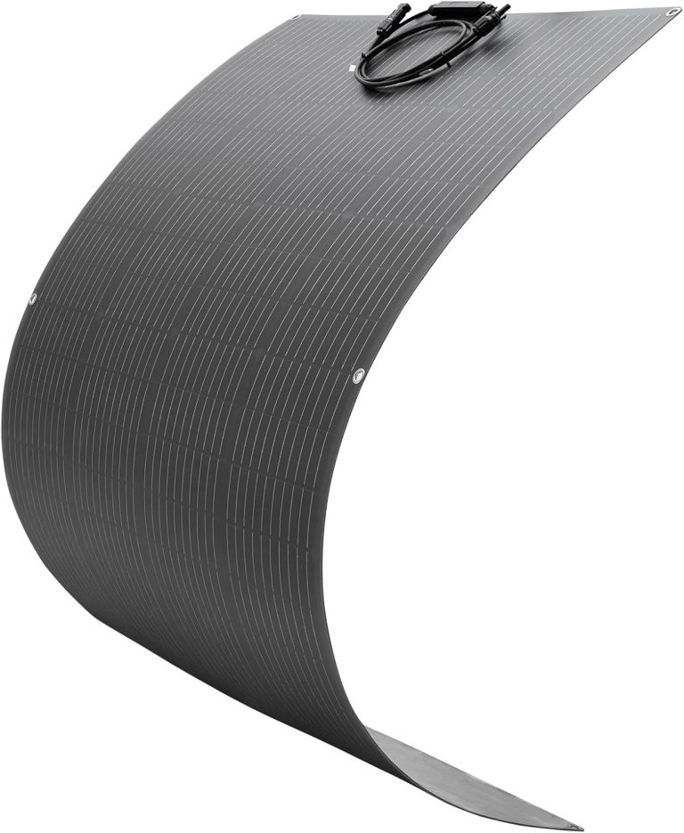 Amazon.com : VEVOR Flexible Solar Panel, 200W Semi-Flexible Bendable Monocrystalline Solar Panel, 21.9% Efficiency Mono Off-Grid Charger with MC4 Output, IP67 Waterproof for Marine RV Car Cabin Curved Surfaces : Patio, Lawn & Garden