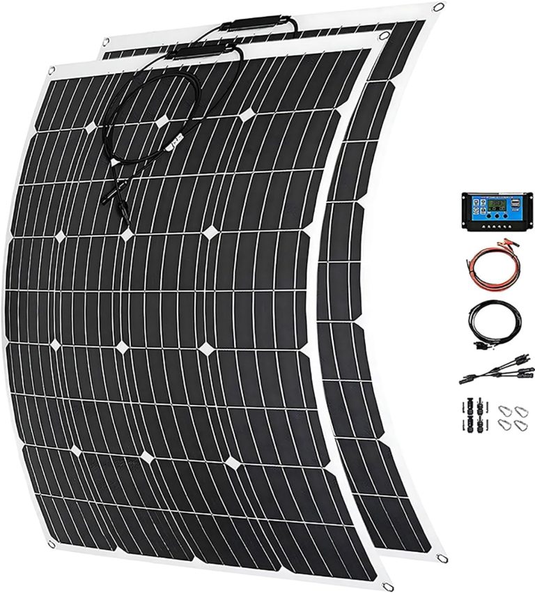 Amazon.com : 1000 Watt Flexible Solar Panel for RV, 2 × 500 Watt 12 Volt Solar Power Panel Kit with 40A Charge Controller Monocrystalline Solar Panels for Camping Off Grid Car Battery Charging Boat : Patio, Lawn & Garden