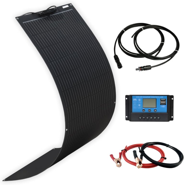 Amazon.com : XINPUGUANG Flexible Solar Panel 100W 12V Monocrystalline Solar System kit,10A Charge Controller,Extension Cable, Charge for Boat, RV, Cabin, Camper,12v Battery (100W Solar Panel kit), NF-2024 : Patio, Lawn & Garden